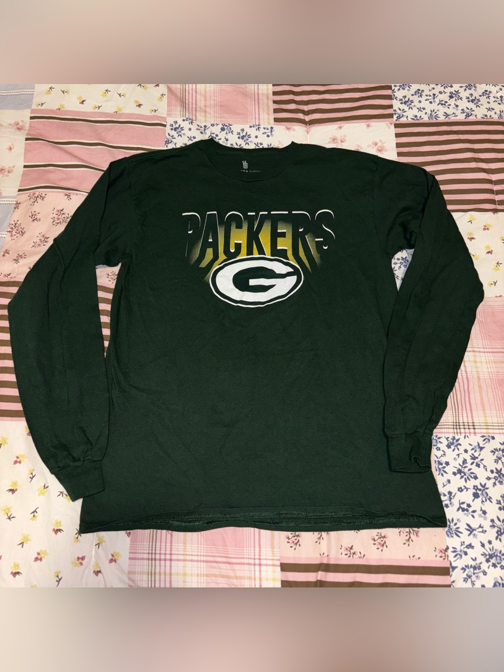 Green Bay Packers Long Sleeve Graphic Tee